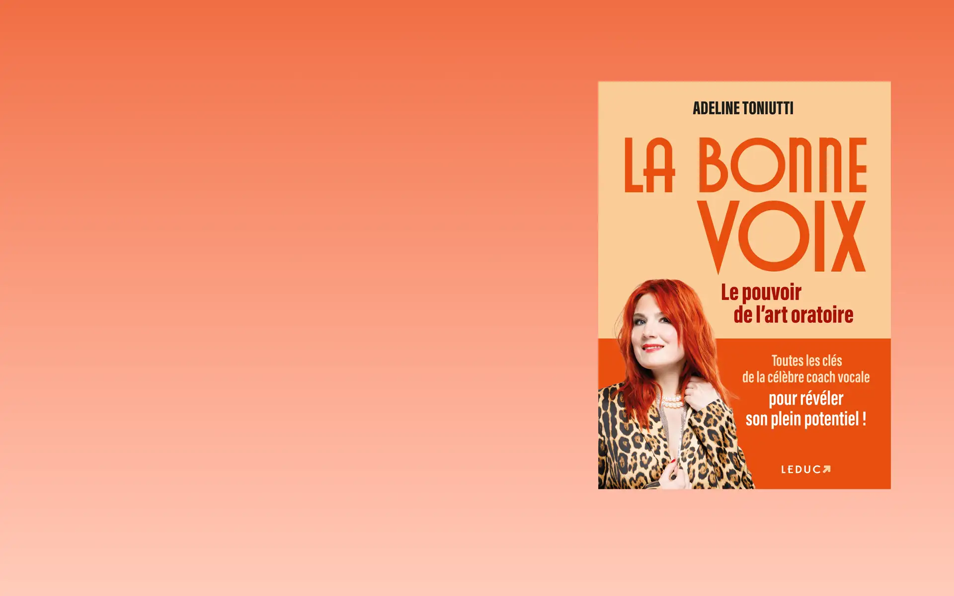 Adeline Toniutti——《La Bonne Voix》作者